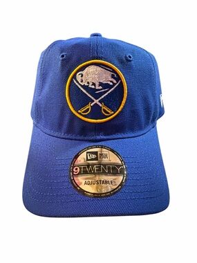 New Era Buffalo Sabres 9TWENTY Adjustable Hat Royal Blue NHL New